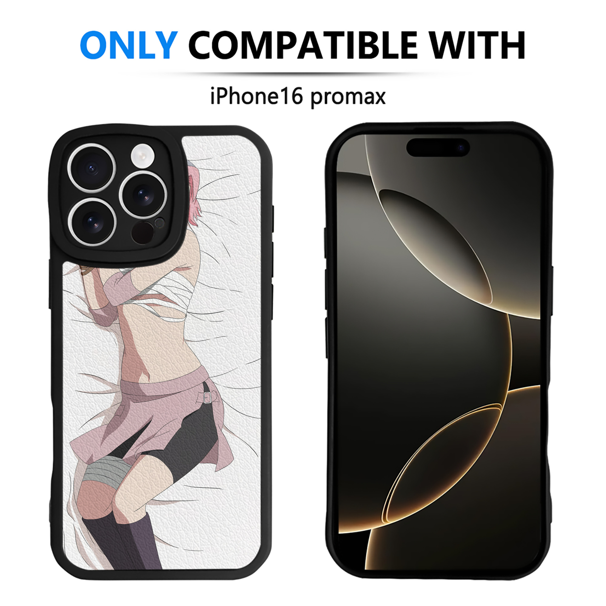 （画像用） NARUTO -ナルト- NARUTO -ナルト- 疾風伝 【iPhone 16シリーズ対応】シリコンスマホケース（レザー調） 材質：シリコン